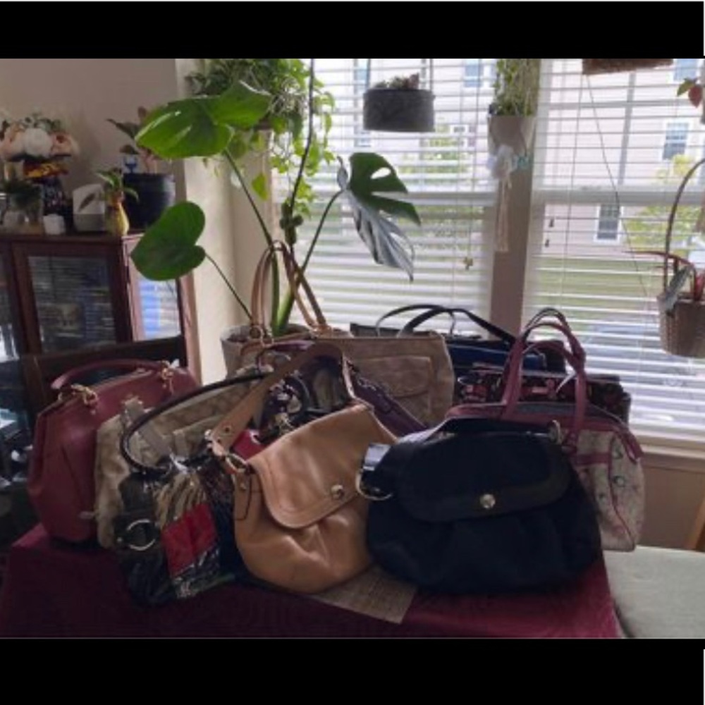 Coach and Kate Spade pouches